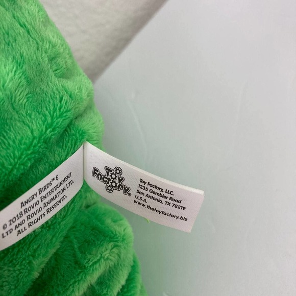 Angry Birds Big Leonard Plush Toy Factory Green Pig Rovio Rare Find 23 inches - Picture 6 of 6